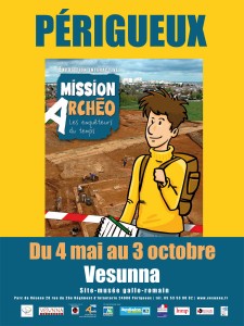 Affiche mission Archéo