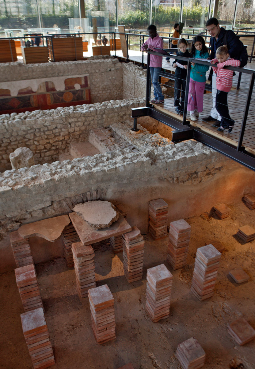 Vesunna un site archéologique, photo Jac\'phot 05 65 32 49 45